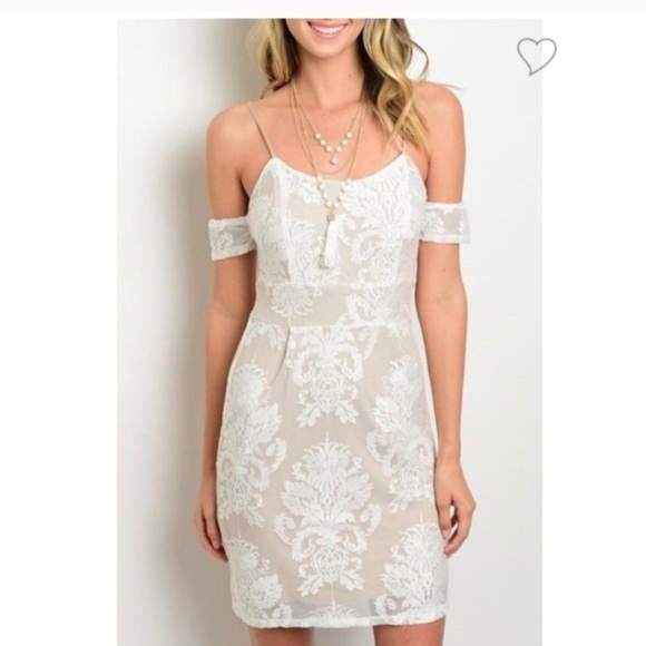 May & July Dresses & Skirts - Lacey Vintage Look Cocktail Summer Dress
